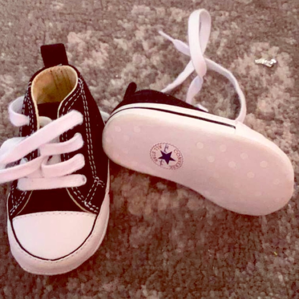 Authentic baby converse sneakers